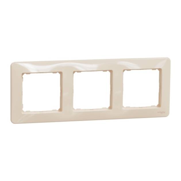 SEDNA DESIGN Hármas keret, univerzális, bézs 