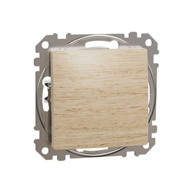 SEDNA Egypólusú nyomó, rugós bekötés, 10A, (101N), nyír 