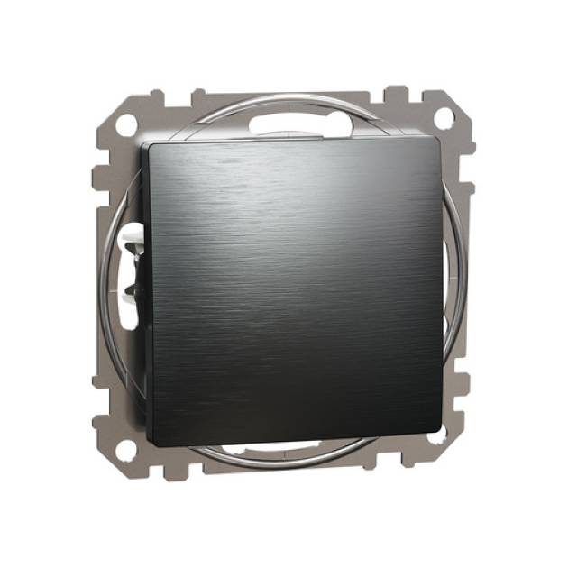 SEDNA Egypólusú nyomó, rugós bekötés, 10A, (101N), szálcsiszolt titánium 