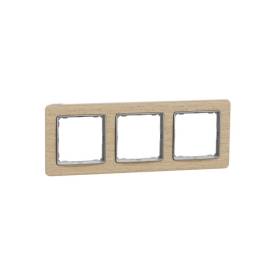 SEDNA ELEMENTS Hármas keret, univerzális, nyír