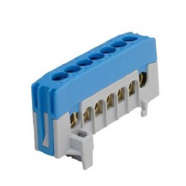 Sorkapocssín N 63A érintésvédett 1-pólus csavaros-csatlakozású N7-F2