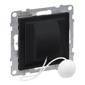 Suno húzózsinóros váltóérintkezős nyomó, fekete