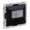 Suno IP44 mozgásérzékelős (PIR) kapcsoló, 100 W LED, 2 vezetékes, fekete 