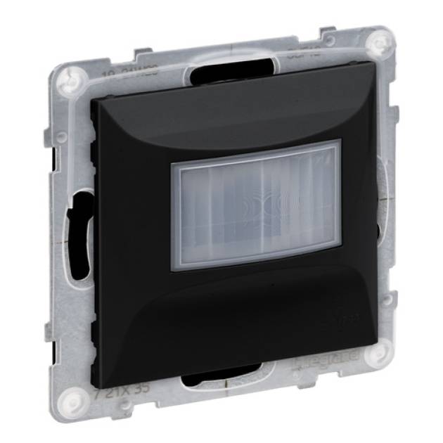 Suno IP44 mozgásérzékelős (PIR) kapcsoló, 100 W LED, 2 vezetékes, fekete 