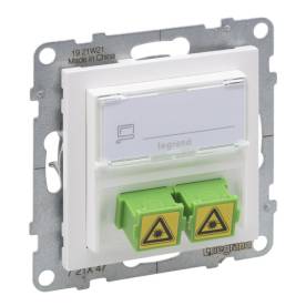 Suno SC/APC optikai aljzat, fehér