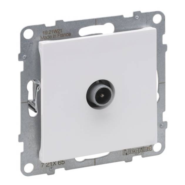 Suno TV aljzat, átmenő (14 dB), fehér 