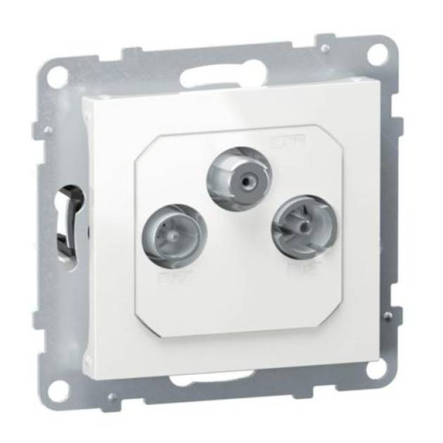 Suno TV-R-SAT aljzat csillagpontos, fehér 