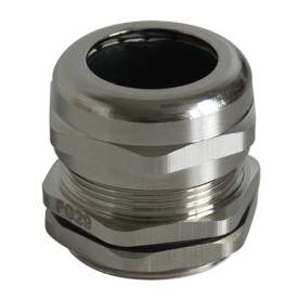 Tömszelence M 40 ellenanyával 22-30mm-kábelátmérőhöz fém nikkelezett Haupa