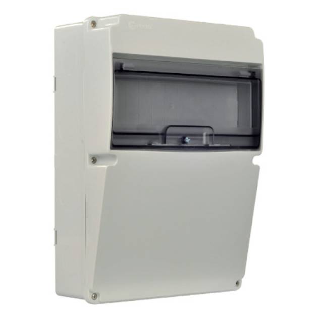 TP Electric ipari csatl. doboz üres 11 modul 