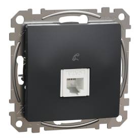 ÚJ SEDNA 1xRJ11 aljzat, antracit