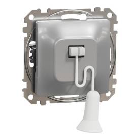 ÚJ SEDNA Egypólusú húzózsinóros kapcsoló, alumínium