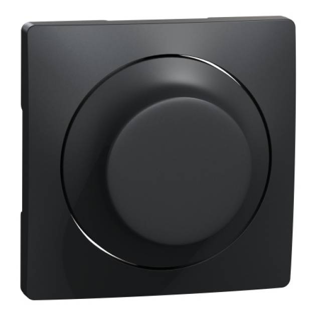 ÚJ SEDNA Fedlap fényerőszabályzókhoz, antracit 