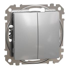 ÚJ SEDNA Kettős nyomó, rugós bekötés, 10A, alumínium