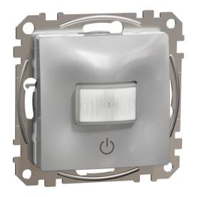 ÚJ SEDNA Mozgásérzékelő, nyomóval, 160°, 10A, alumínium