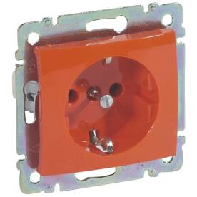 Valena 2P+F csatlakozóaljzat narancssárga