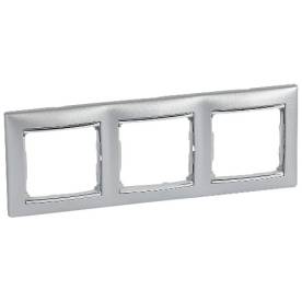 Valena Alumínium / Ezüst, 3-as vízszintes keret