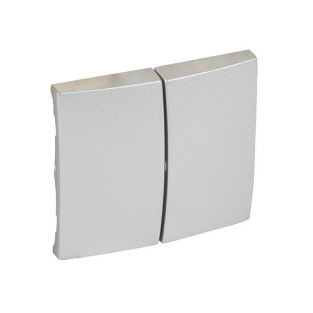 Valena csillár/kettős váltókapcsoló billentyű alumínium 