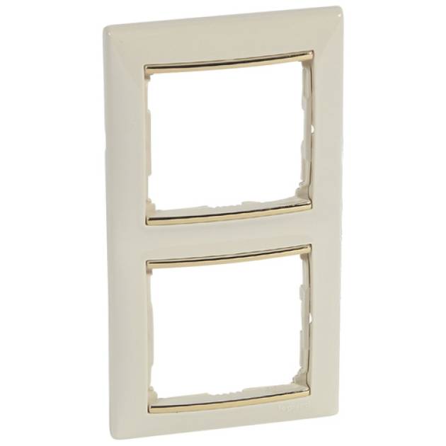 Valena Elefántcsont / Arany, 2-es függőleges keret 