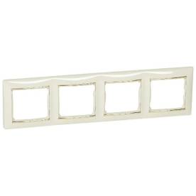 Valena Elefántcsont / Arany, 4-es vízszintes keret