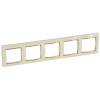 Valena Elefántcsont / Arany, 5-ös vízszintes keret 
