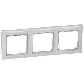 Valena Fehér / Ezüst, 3-as vízszintes keret