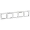 Valena Fehér / Ezüst, 5-ös vízszintes keret 