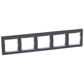 Valena Fekete / Ezüst, 5-ös vízszintes keret