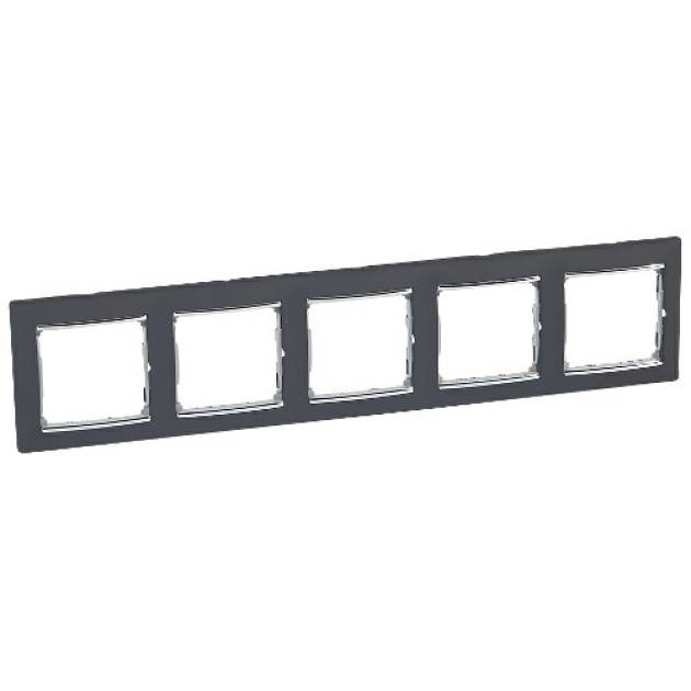 Valena Fekete / Ezüst, 5-ös vízszintes keret 