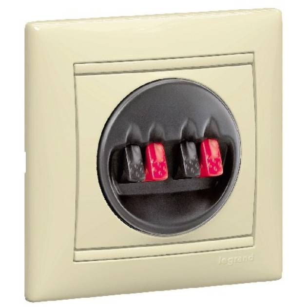 Valena hangszórócsatlakotó elefántcsont 