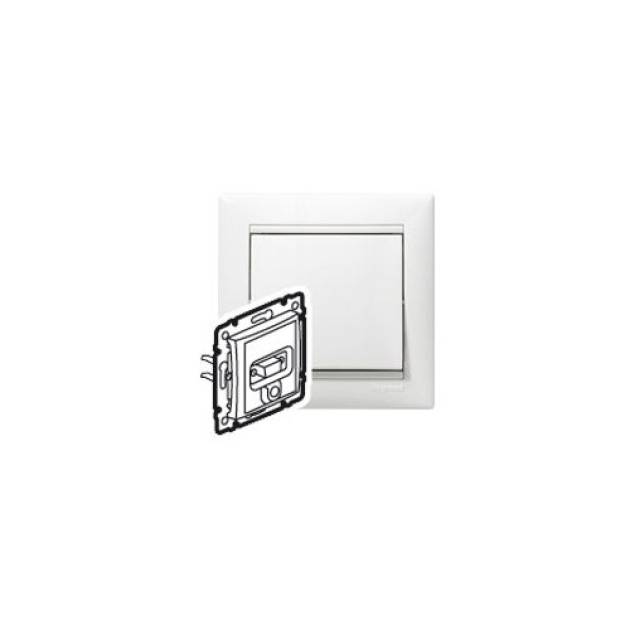 Valena HD 15 + 3.5 mm Jack aljzat, fehér 