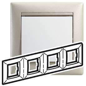 Valena keret négyes, kagylóhéj