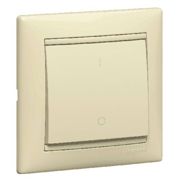 Valena kétpólusú kapcsoló 16A, elefántcsont 