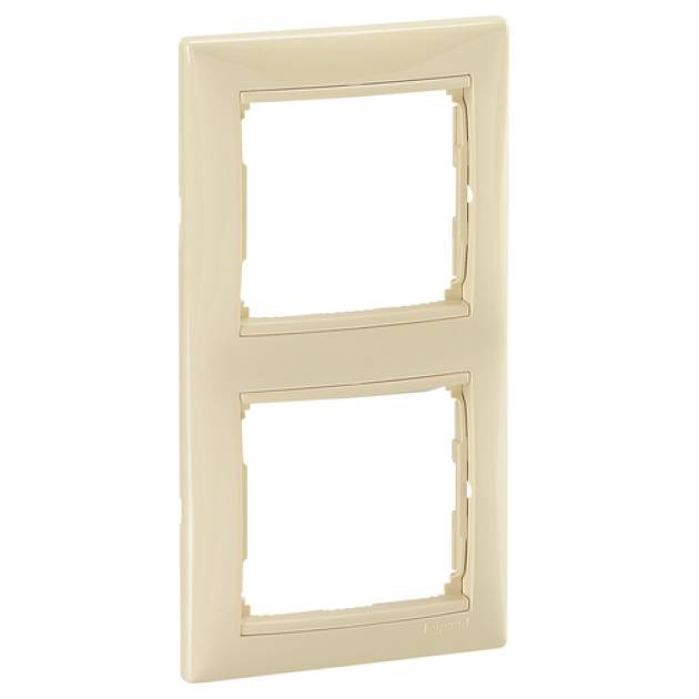 Valena kettős keret függőleges elefántcsont 