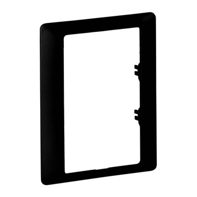 Valena Life egyes keret 2x2P+F csatlakozóaljzathoz, fekete 