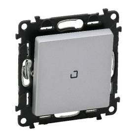 Valena Life egypólusú kapcsoló jelzőfénnyel 10 AX alumínium