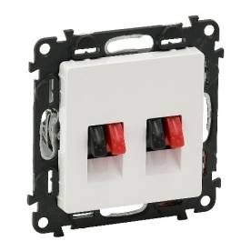 Valena Life hangszóró-csatlakozóaljzat (4 kivezetéssel) fehér