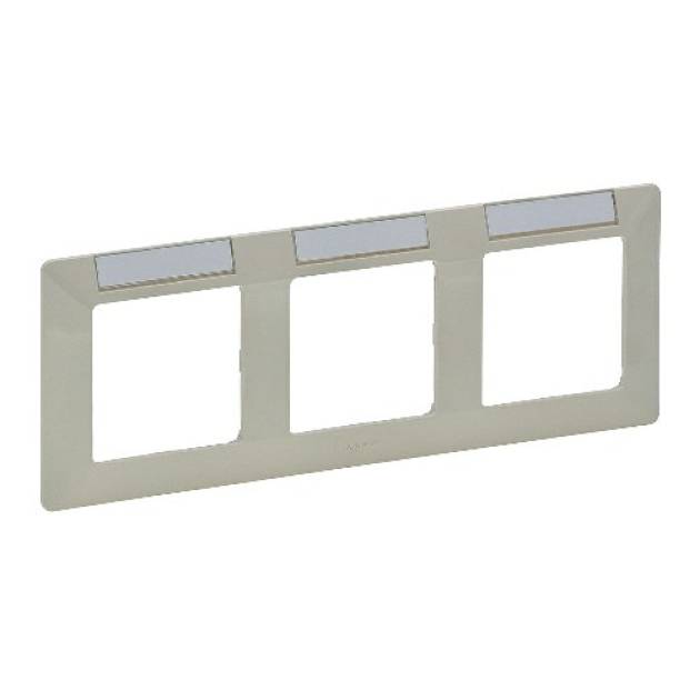 Valena Life hármas keret, vízszintes, címketartóval elefántcsont 