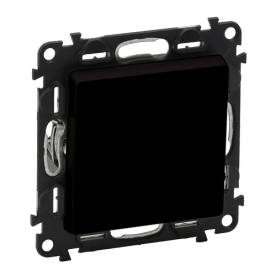 Valena Life keresztkapcsoló mechanizmus burkolattal, 10 AX, fekete