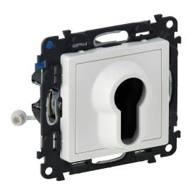 Valena Life kétállású kulcsos kapcsoló (0-1) fehér