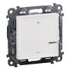 Valena Life nyomógombos fényerőszabályzó 125W, 2 vezetékes, fehér 