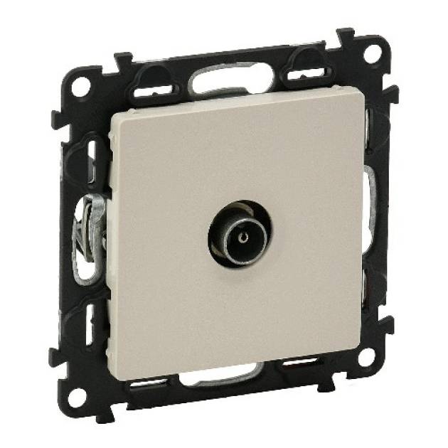 Valena Life TV aljzat, átmenő, 14 dB elefántcsont 