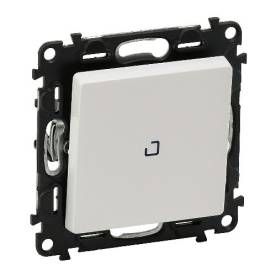 Valena Life váltóérintkezős nyomó, jelzőfénnyel fehér