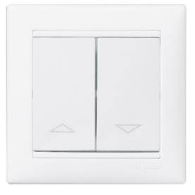 Valena redőnynyomó fehér